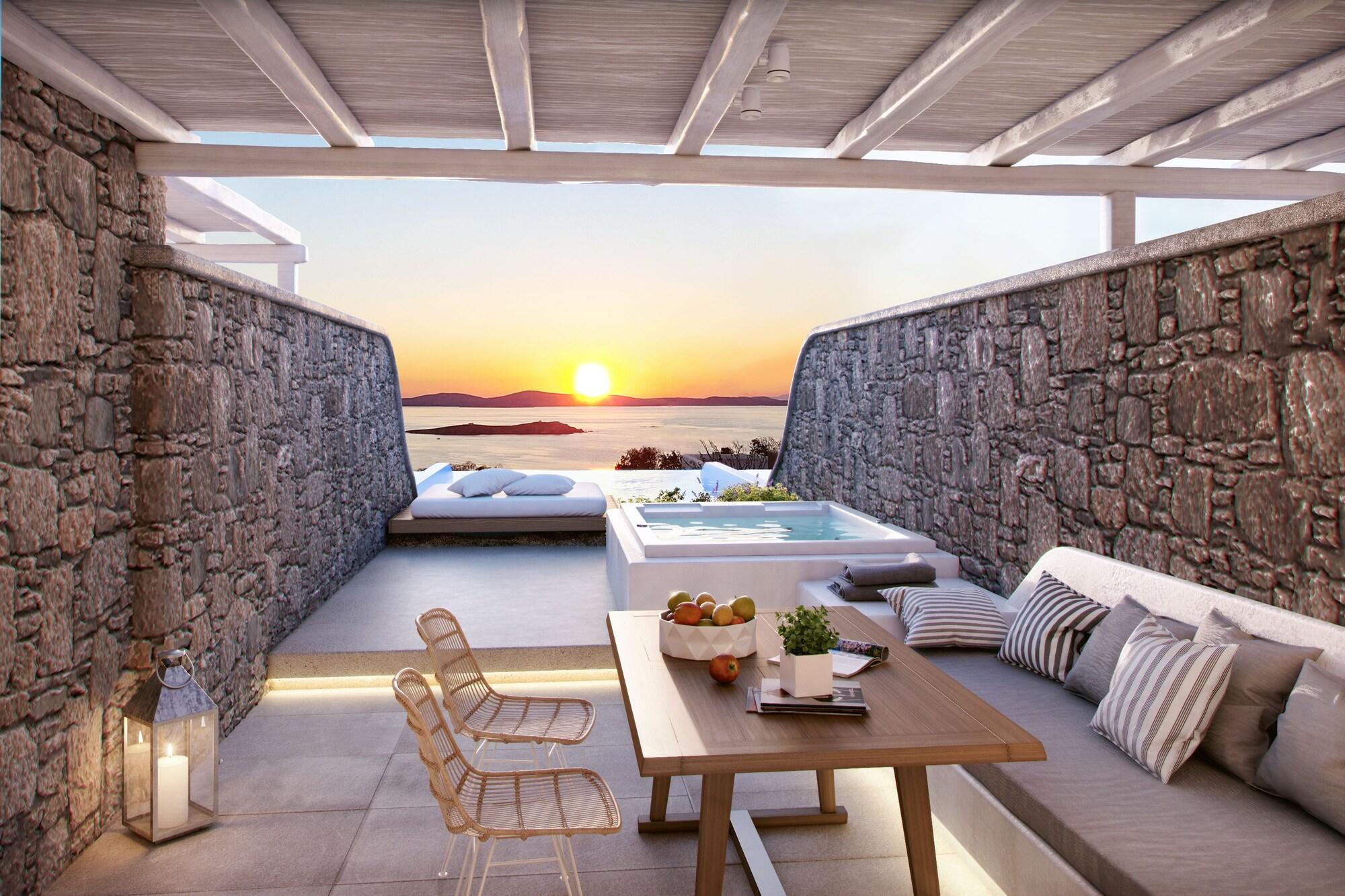 Adel Private Suites Mykonos Town Exterior foto